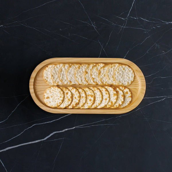 LOVERAMICS 愛陶樂 | Solid Ash Wood Platter (31cm | Natural) 木制托盤