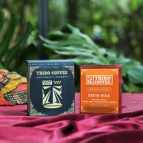 (代理品牌) TRIBO Costa Rica Tarrazu Canet Musician Series 'Mozart' Raisin Honey (5 Drip Bags Box) 哥斯達黎卡 音樂家系列 '莫札特' 果乾蜜處理 (5包掛耳包禮盒)