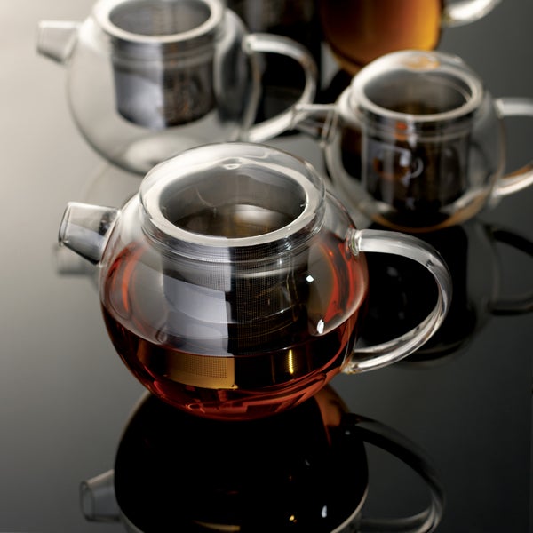 LOVERAMICS 愛陶樂 | Glass Teapot w/ Infuser (600ml | Clear) 耐熱玻璃茶壺