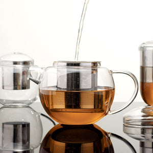 LOVERAMICS 愛陶樂 | Glass Teapot w/ Infuser (600ml | Clear) 耐熱玻璃茶壺