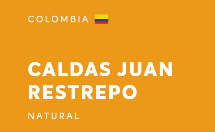 COLOMBIA Caldas Juan Restrepo Natural 哥倫比亞卡爾達斯胡安·雷斯特雷波日曬 (100g)